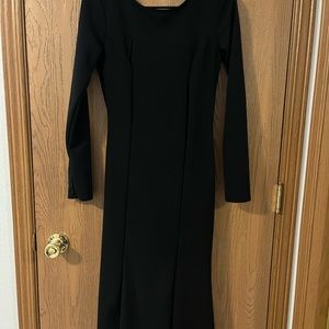 Lulus long sleeve black dress